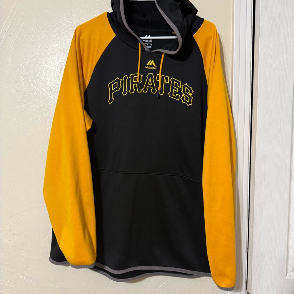 Pirates Black and Yellow Hoodie